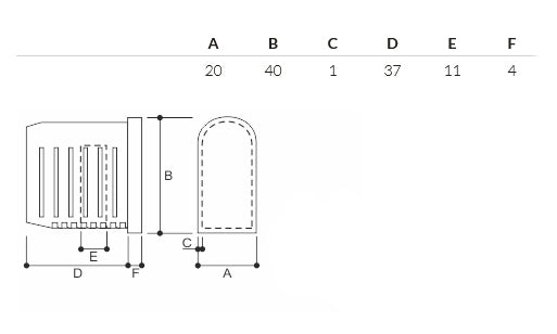 Gniazdo kółka fi11