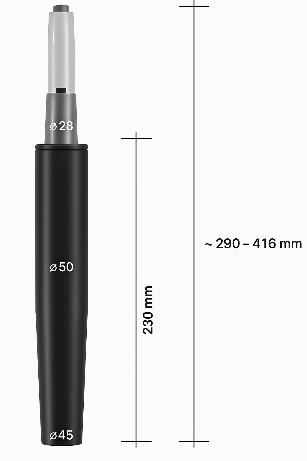 Gas Lift 230mm