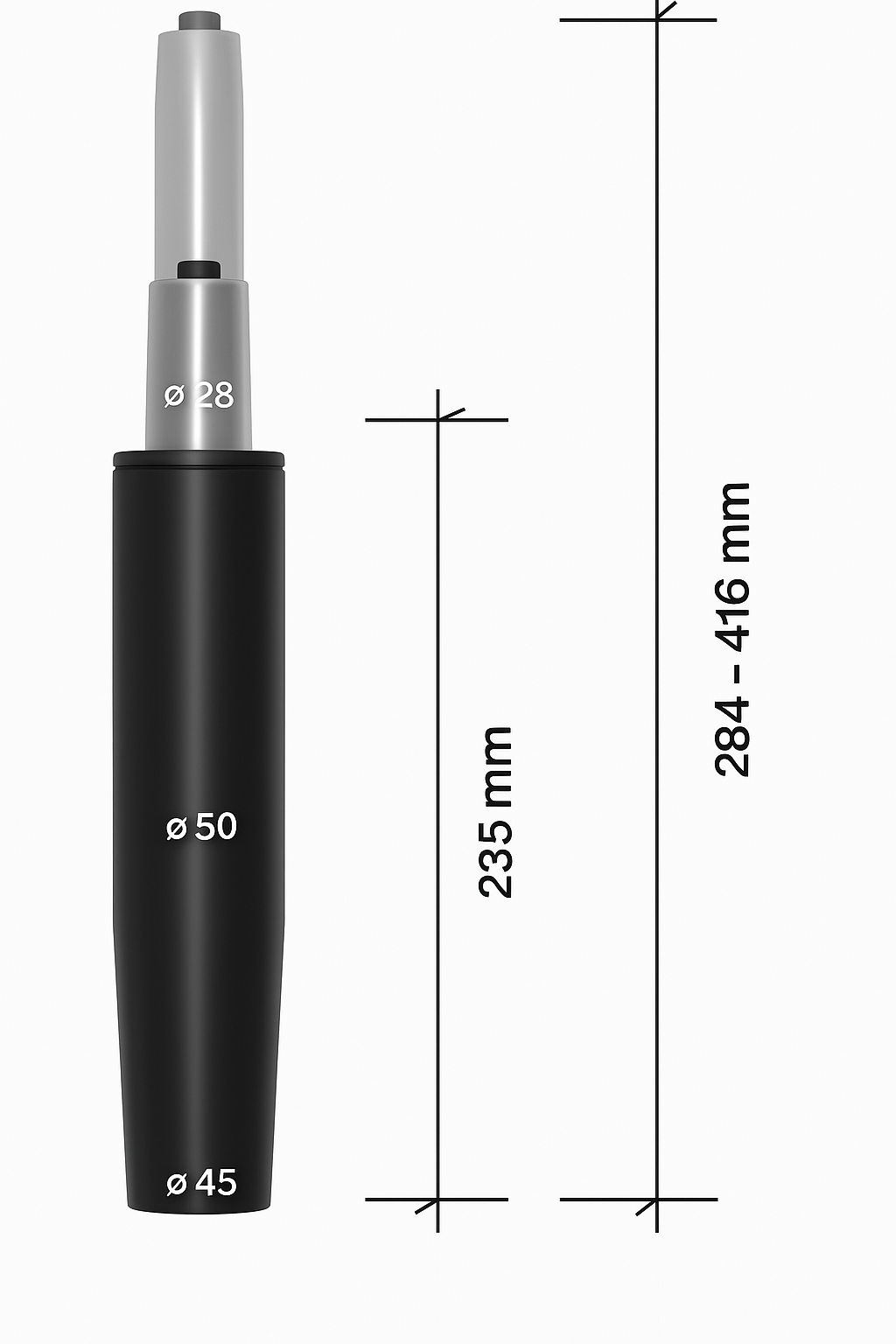 Gas Lift 235mm